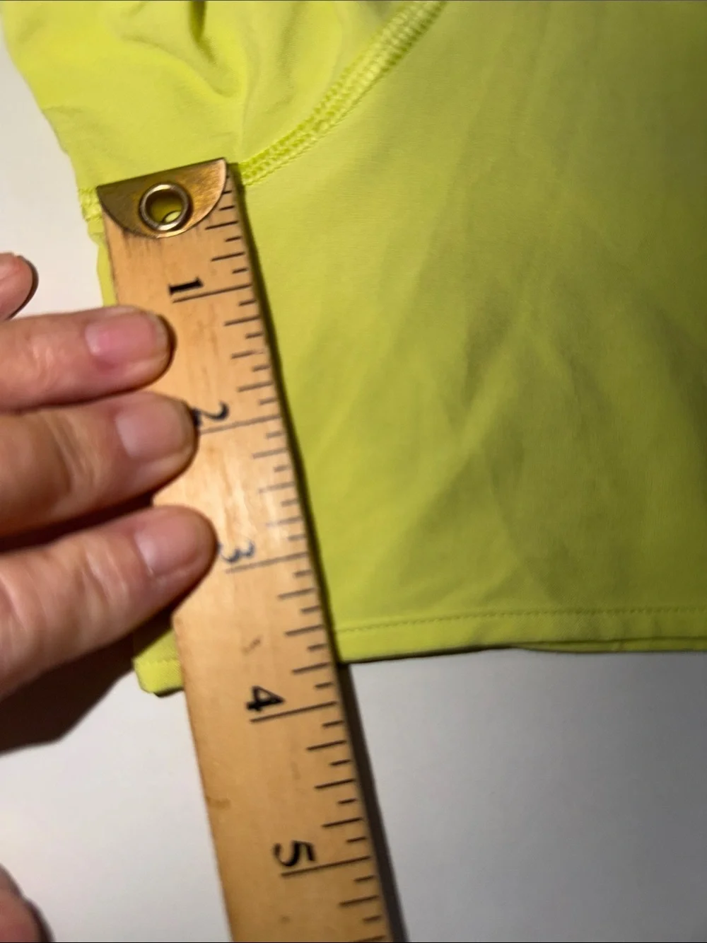 lululemon athletica Neon Yellow Athletic Shorts